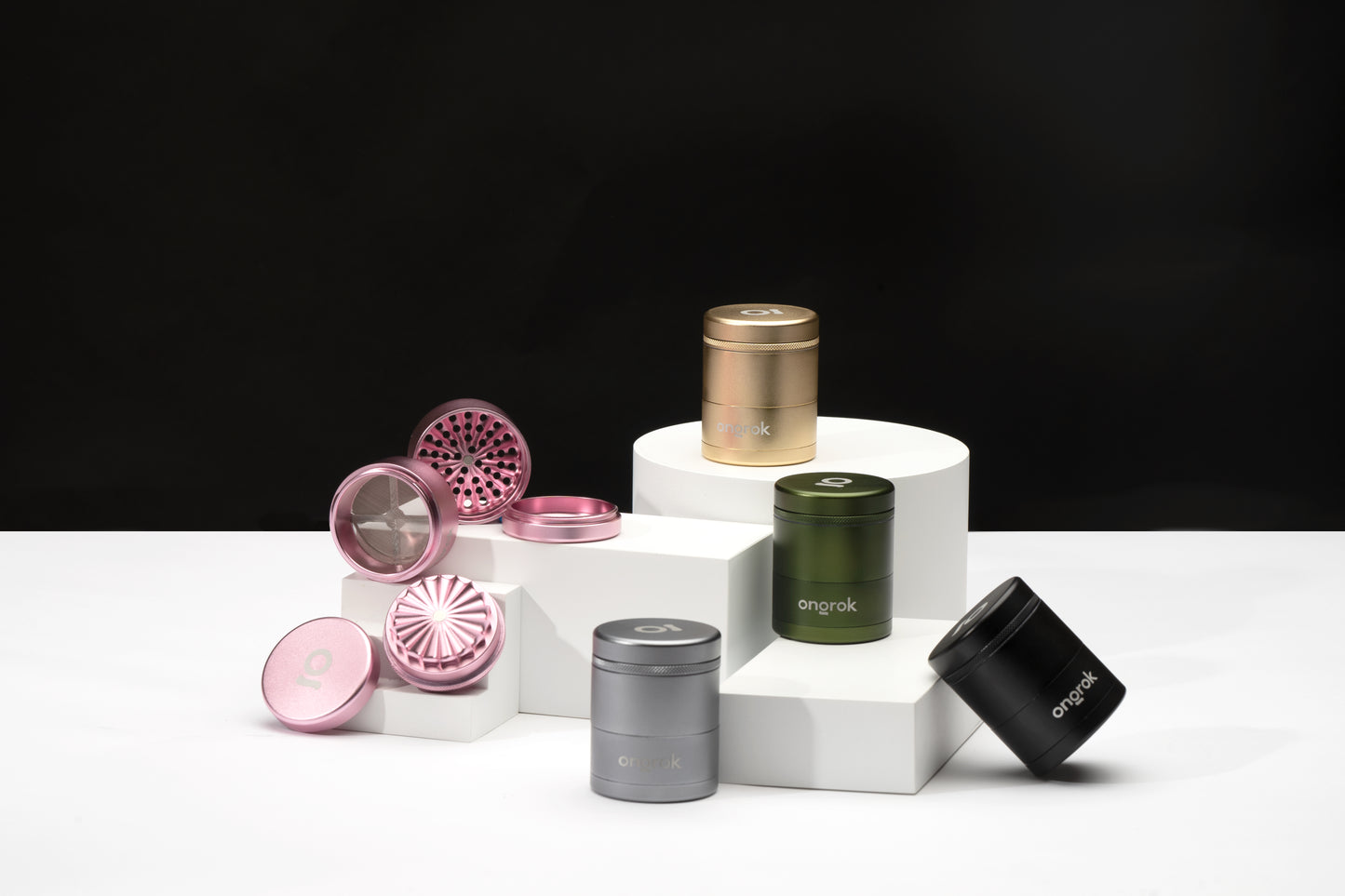 Mini 5 Piece, Flower Petal Toothless Grinder (55mm)