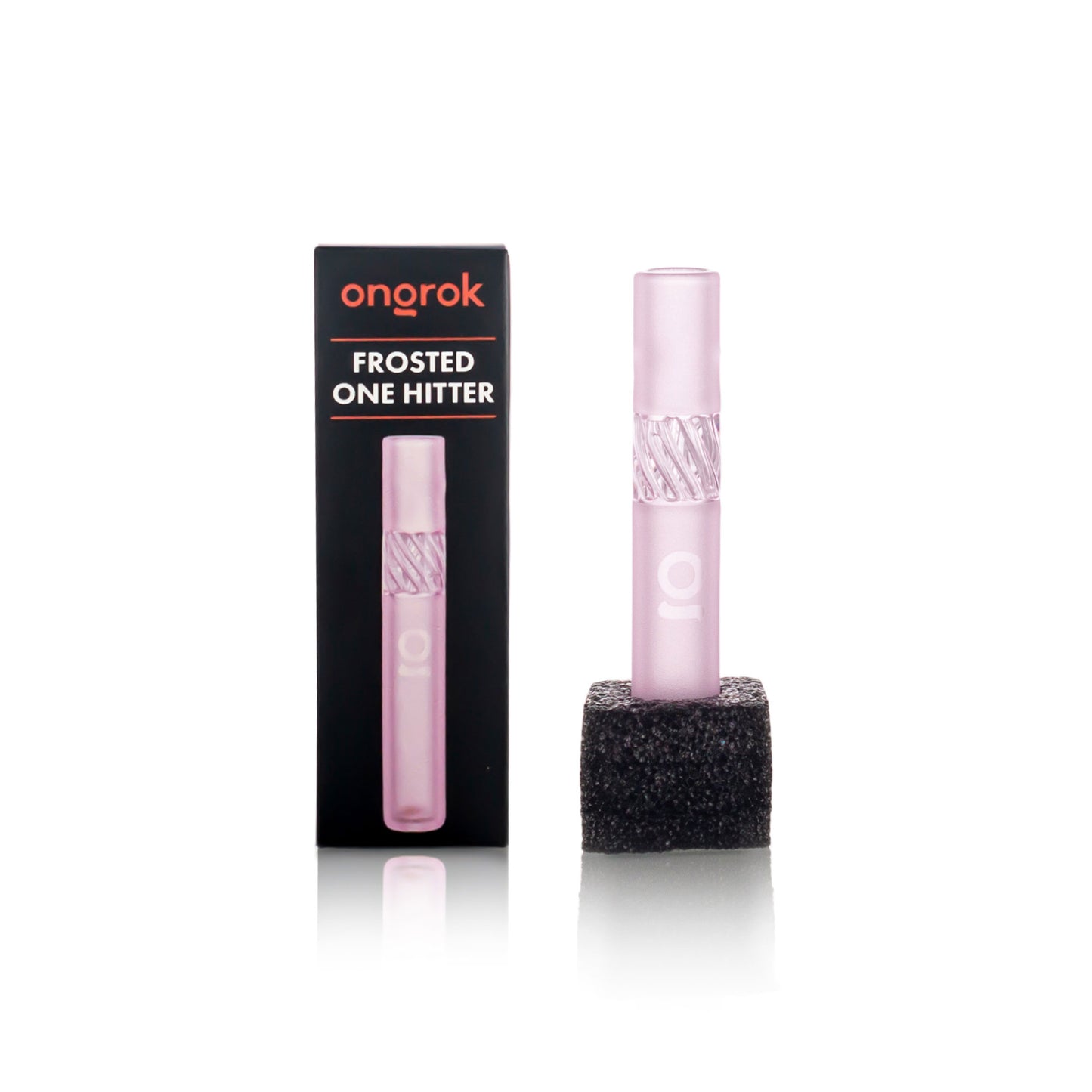 Frosted Glass One Hitter Pipe | Mixed 20 Pack