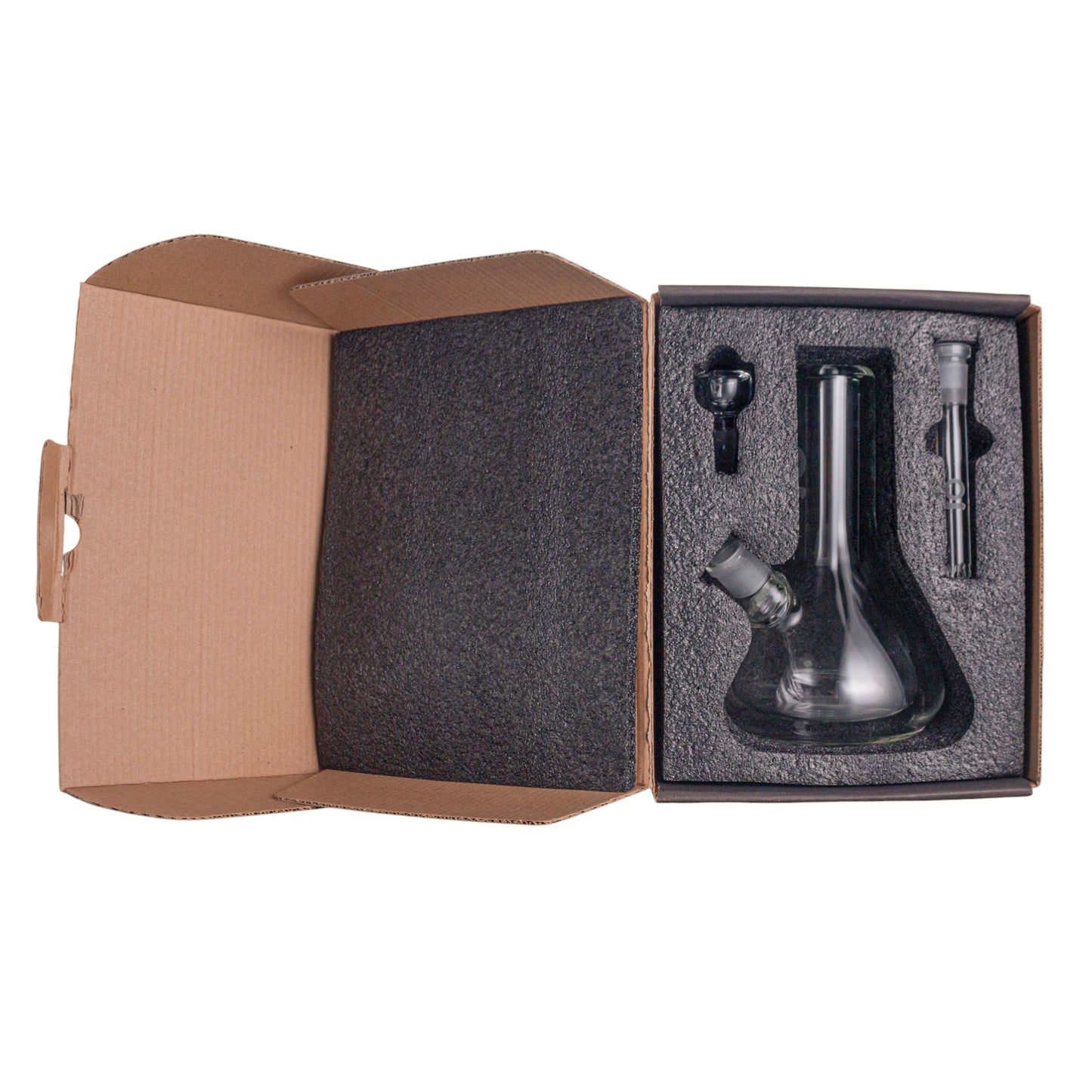 Double Glass Wall Water Pipe