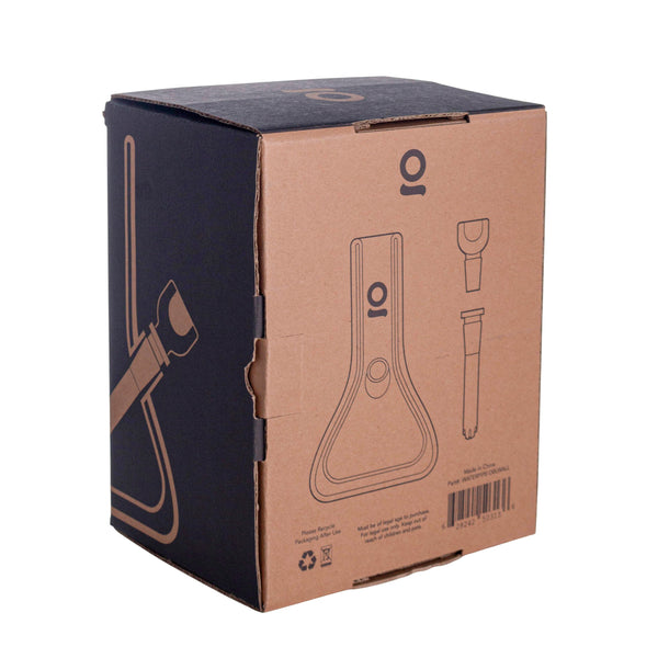 Double Glass Wall Water Pipe