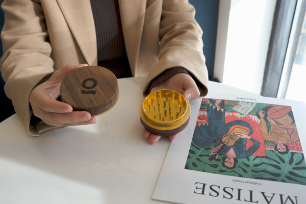 3 Inch, 2-Piece Walnut Grinder