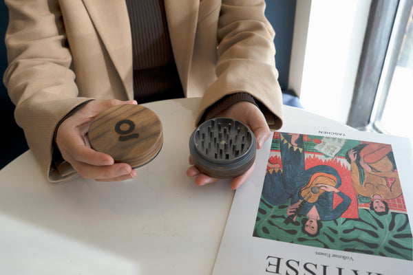 3 Inch, 2-Piece Walnut Grinder