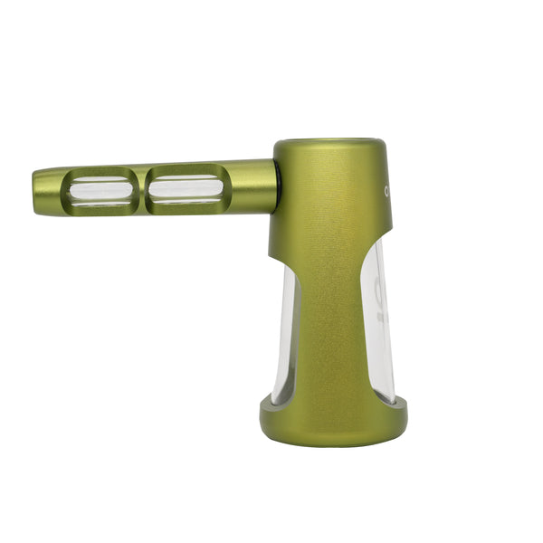 ONGROK Portable Glass Aluminum Bubbler Pipe