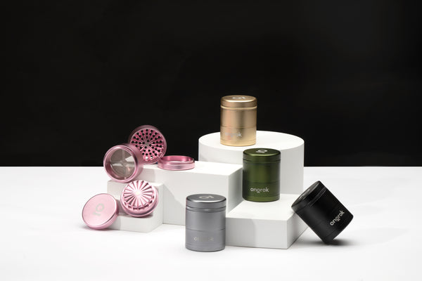 Mini 5 Piece, Flower Petal Toothless Grinder (55mm)