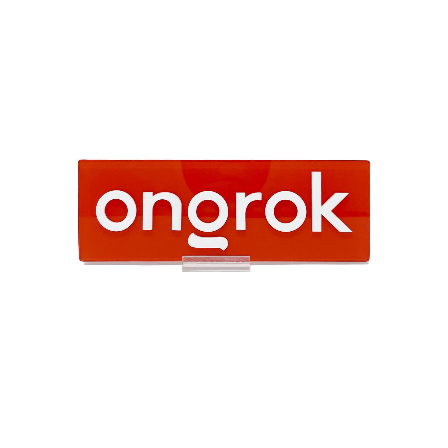 ONGROK Acrylic Display Sign