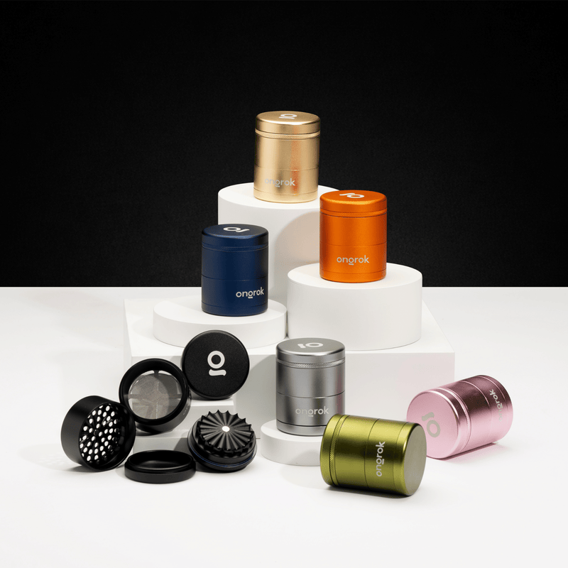 Mini 5 Piece, Flower Petal Toothless Grinder (55mm)