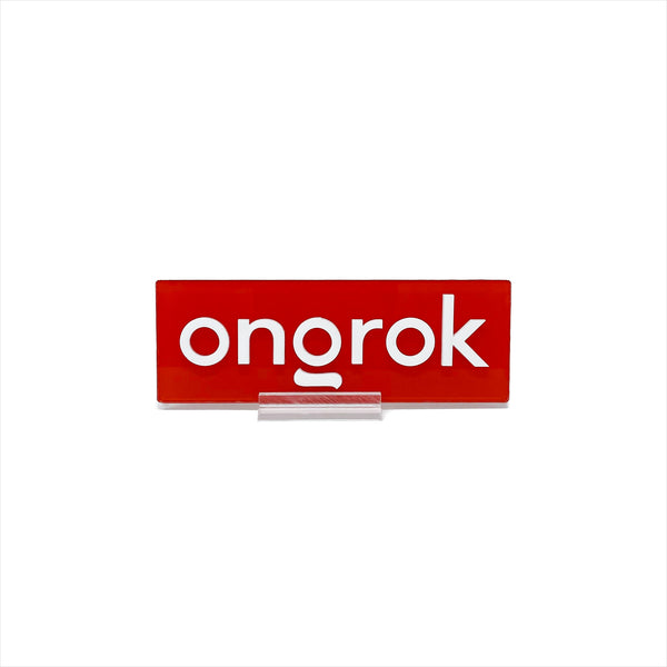 ONGROK Acrylic Display Sign