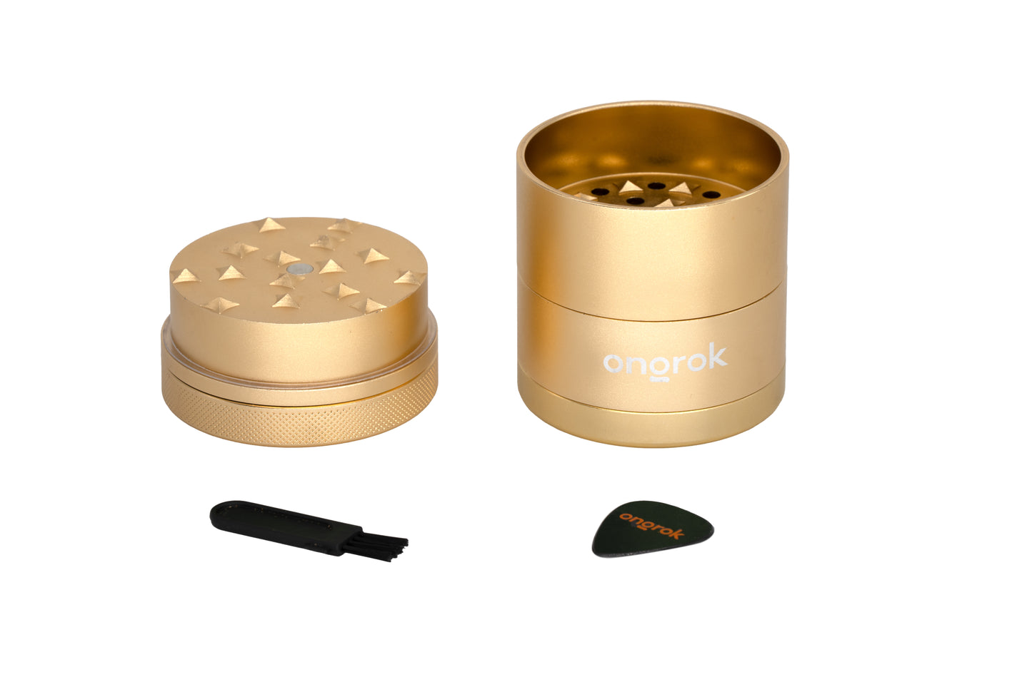 5 Piece Pyramid Teeth Storage Grinder