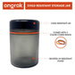 Child Resistant Glass Storage Jar - 1 pack (1000ml)