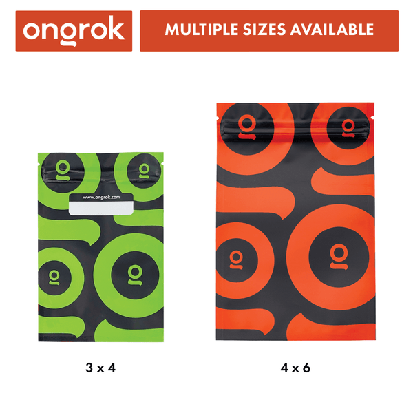 ONGROK smell-proof mylar bags