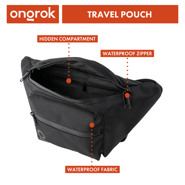 ONGROK Smell Proof Travel Pouch