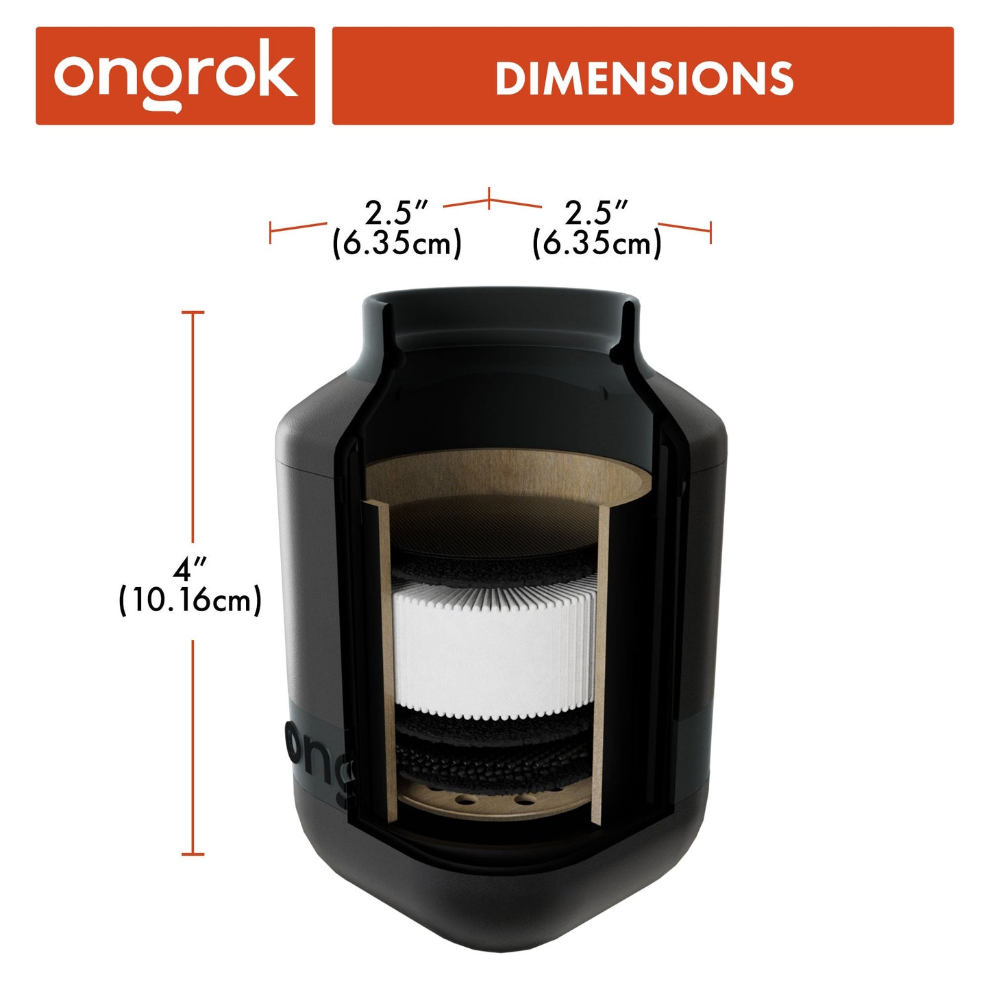 Filter - Personal Air Filter with Replaceable Cartridges
