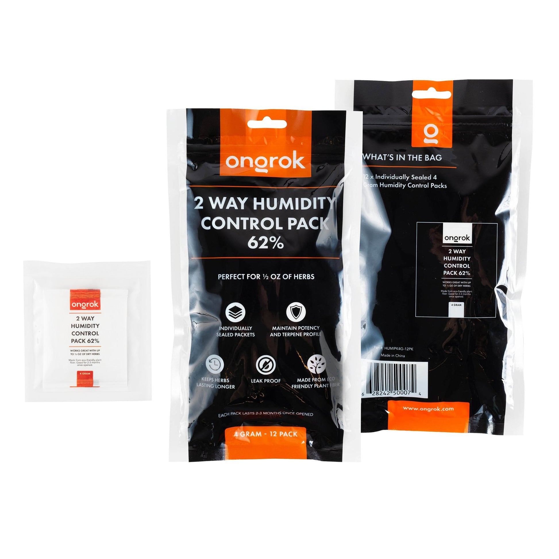 ONGROK Humidity Packs | 3 sizes (Small, Medium, Large)